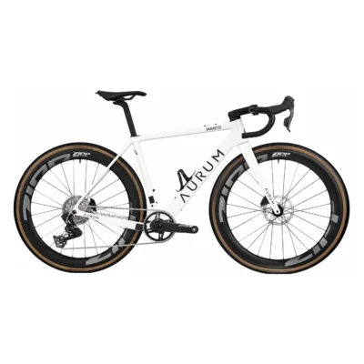 Гравел велосипед AURUM MANTO бял цвят от bike pro